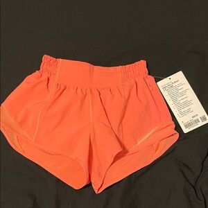 Raspberry cream hotty hots 2.5 inch low rise shorts